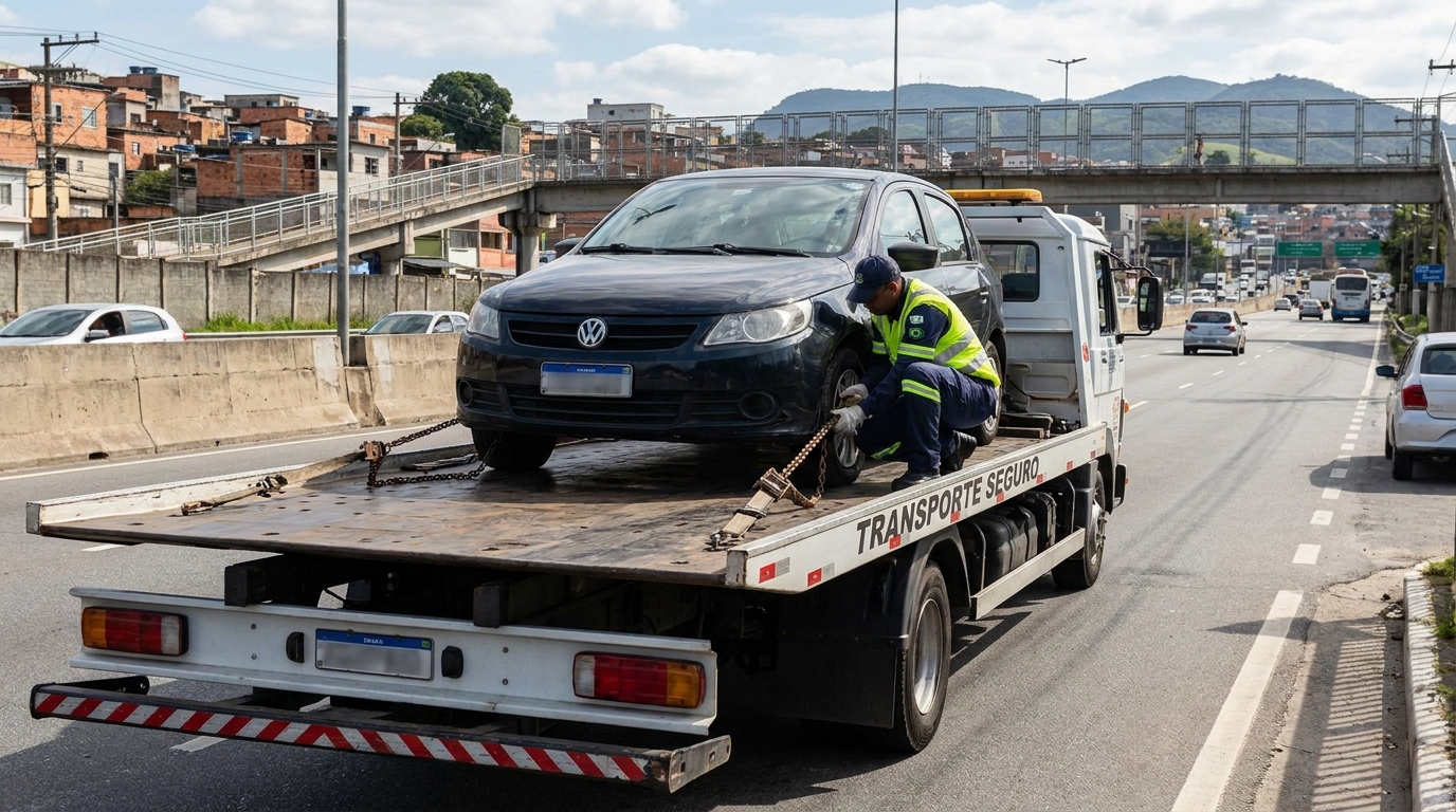 Logística para Veículos Parados no Ininga, Teresina‑PI