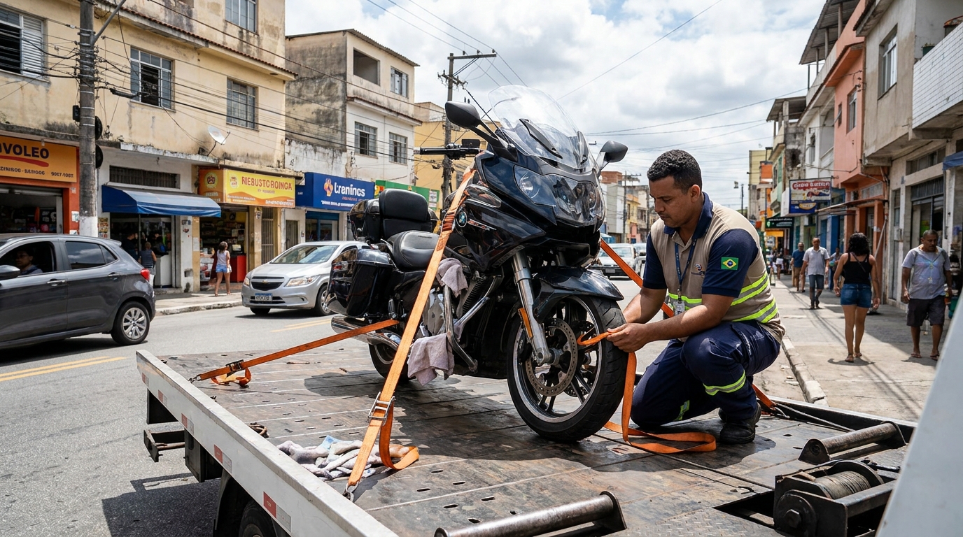 Remoção de Moto em Pane no Acarape, Teresina‑PI
