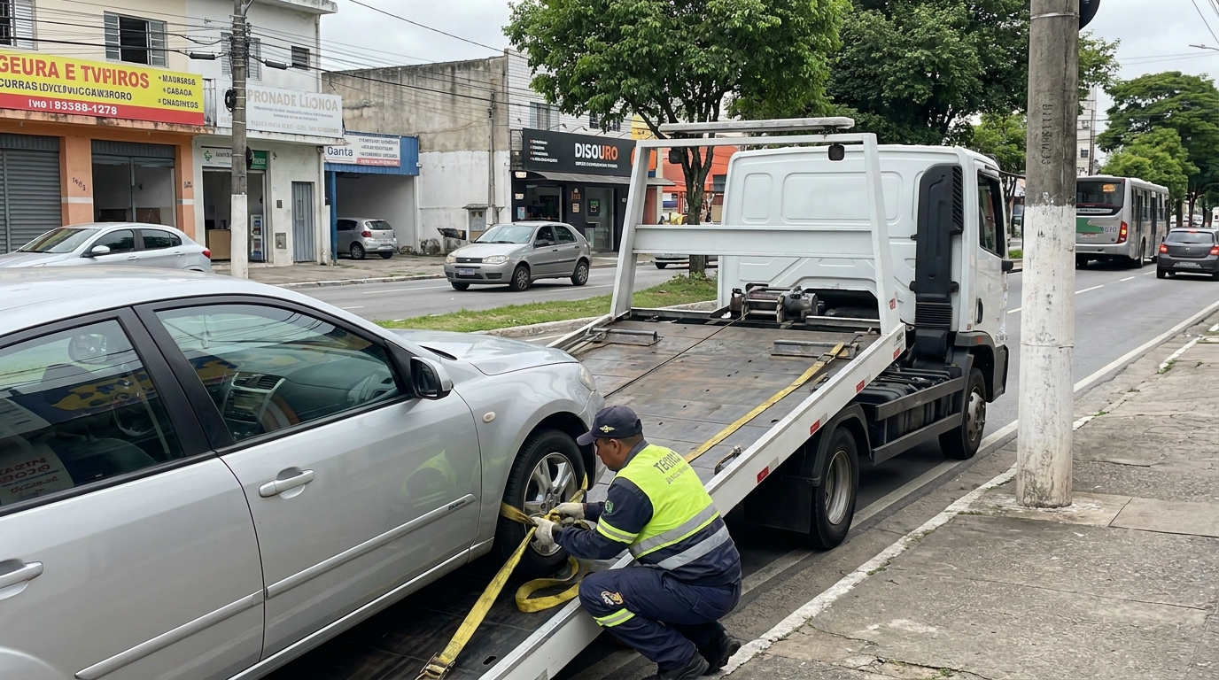 Transporte de Automóvel no Saci, Teresina‑PI