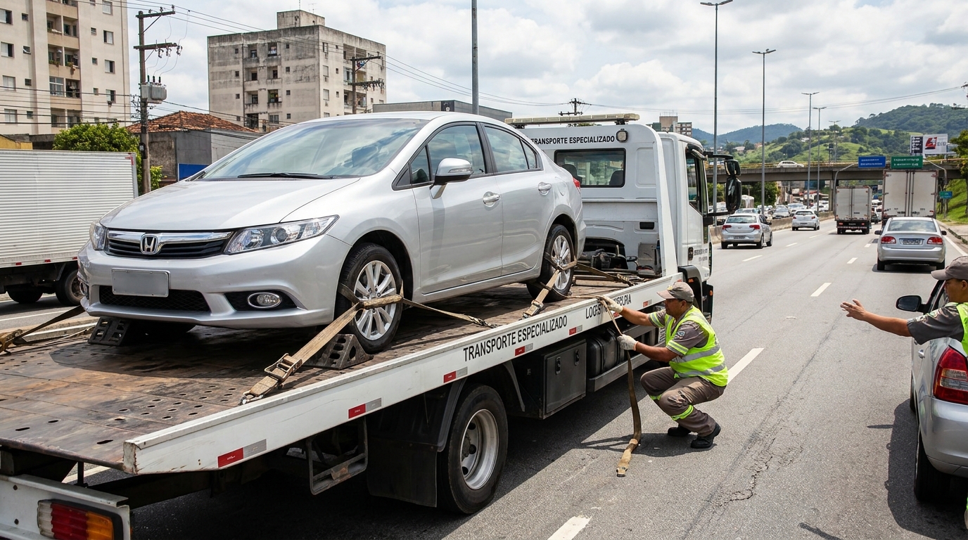Transporte de Motocicletas no Ininga, Teresina‑PI