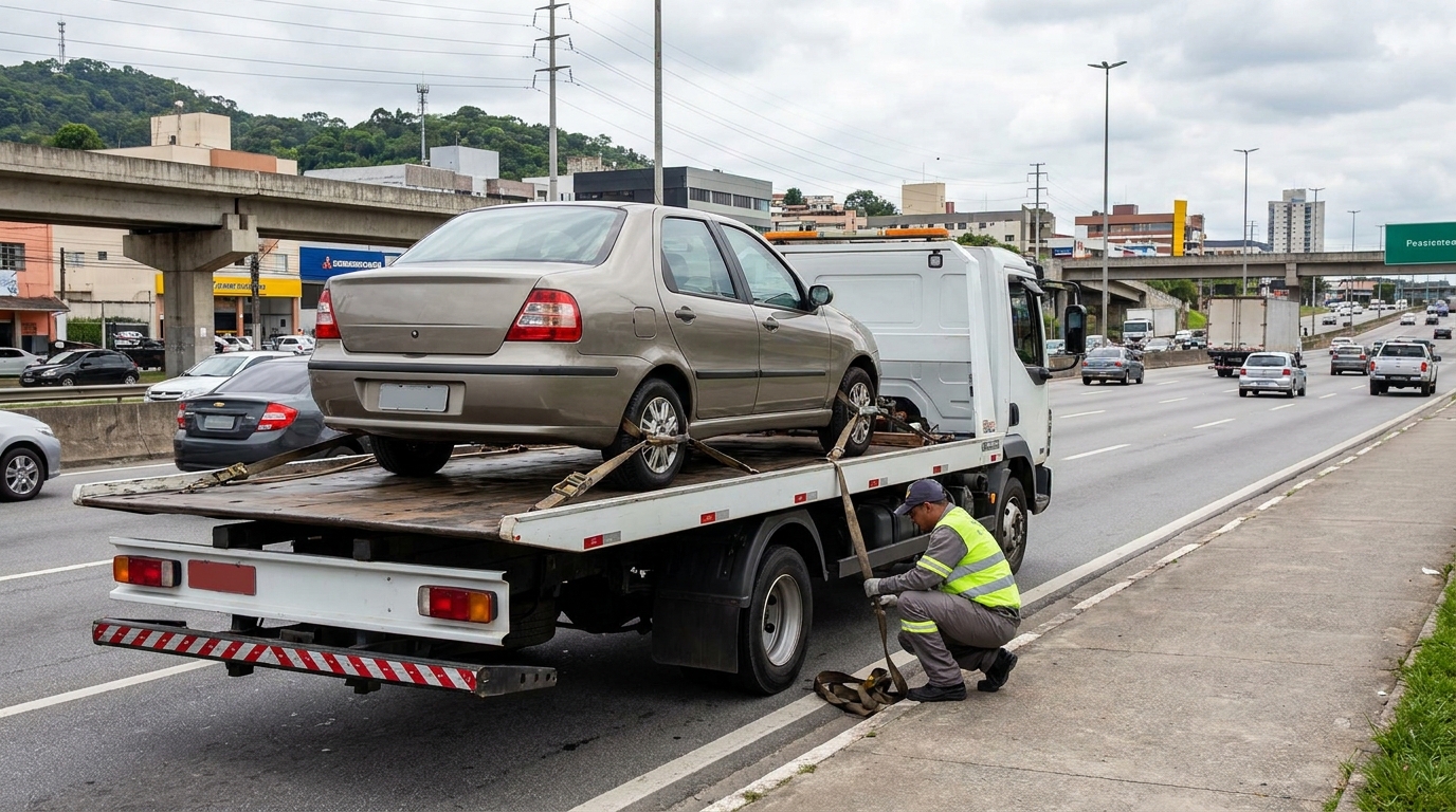 Transporte de Veículos no Ininga, Teresina‑PI